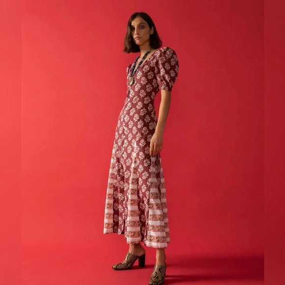 Reserved for Trade Don't Buy Alix Of Bohemia Bianca Maxi Dress - Picture 3 of 7